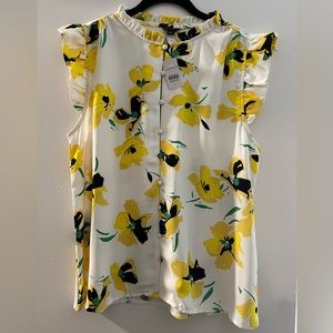 Ann Taylor sleeveless blouse